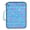 Blue Stripes with Cute Flowers, variant on Haosy Accordion File Organizer Zipper Binder 500 Sheet 6-Tab Expanding File Folder Multi-Pocket 1.2 Inch 3 Ring Cream