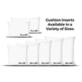 thumbnail image 4 of Westex  14 x 26 in. Polyester Cushion Insert, White, 4 of 5