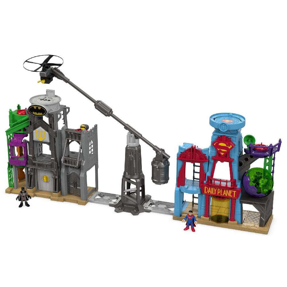 Imaginext dc super friends super hero store flight city