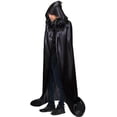thumbnail image 1 of Ounissouiy Capa con capucha para disfraz de Cosplay, accesorios para festivales de varios tamaños, capa de Halloween, atractiva, resistente al Kits de decoración para fiestas, 1 of 6