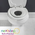 thumbnail image 3 of Bemis NextStep2 Toilet Seat Elongated White - Easy Installation - 14.12 in Wide, 3 of 9