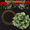 thumbnail image 3 of COOPHYA 1Pack Natural Grapevine Wreath for Christmas Decor Use, 3 of 8