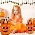 thumbnail image 5 of Halloween Decorations Outdoor, Hwkond LED Halloween Candy Bags Up, Halloween Party Bags, Reusable Multipurpose Bucket For Kids Halloween Supplies Clearance Sale, 5 of 6