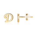thumbnail image 1 of SUTENGDA Sterling Silver Stud Earrings  14K Gold, 1 of 6