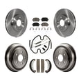 thumbnail image 1 of CMX Front Rear Disc Brake Rotors Ceramic Pads and Drum Kit (7Pc) for Car Chevrolet HHR K8C-102199, 1 of 11