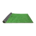 thumbnail image 2 of Ahgly Company Indoor Round Oriental Green Industrial Area Rugs, 5' Round, 2 of 4