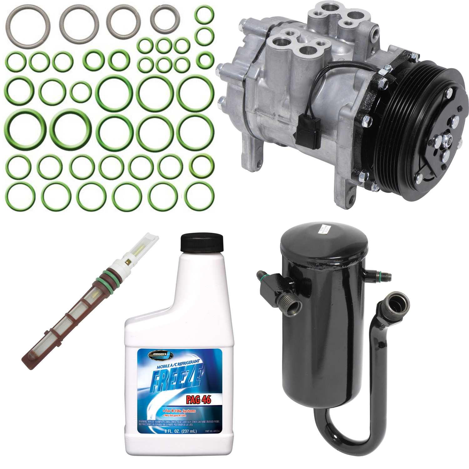 A/C Compressor and Component Kit Compressor Replacement Kit