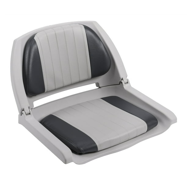 Wise 8wd139ls 012 Cushioned Fold Down Molded Fishing Seat Grey