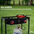 thumbnail image 6 of Hike Crew 150,000 BTU Gas Camping Stove - Portable Outdoor Cooking Equipment, 6 of 7