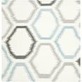 thumbnail image 4 of SAFAVIEH Dhurries Taryn Geometric Runner Rug, Ivory/Multi, 2'6" x 8', 4 of 9