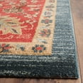 thumbnail image 6 of SAFAVIEH Mahal Napier Oriental Area Rug, Navy/Red, 10' x 14', 6 of 7