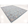 thumbnail image 2 of Unique Loom 3125996 Area Rug, 9 x 12 Feet, Light Blue/Ivory, 2 of 5