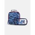 thumbnail image 4 of Wonder Nation Boy's 17" Shark Bite Backpack & Lunch Set, Blue, 4 of 5