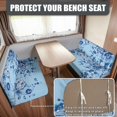 thumbnail image 2 of HELLHERO Camper Cushion Covers Comfortable, Compatible with RV Dinette Booth, RV Dining Chair Seat Covers Fit for Booth Seats Sofa, 2 of 8