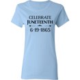 thumbnail image 3 of Inktastic Celebrate Juneteenth Women's T-Shirt, 3 of 5