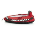 thumbnail image 2 of Airhead Mach 1 Inflatable Single Rider Towable Lake Ocean Water Tube Float, Red, 2 of 5