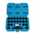 thumbnail image 3 of Wheel Locking Key Set Anti-theft Wheel Rim Lug Nut Master Removal Tool Kit 22Pcs, 3 of 6