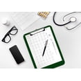 thumbnail image 4 of Clipboard Better Office Products, plástico verde, paquete de 12, 4 of 5