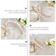 thumbnail image 5 of KAKOWELY 1 pieza elegante tocado de novia con corona de perlas brillantes tocado de boda, 5 of 5