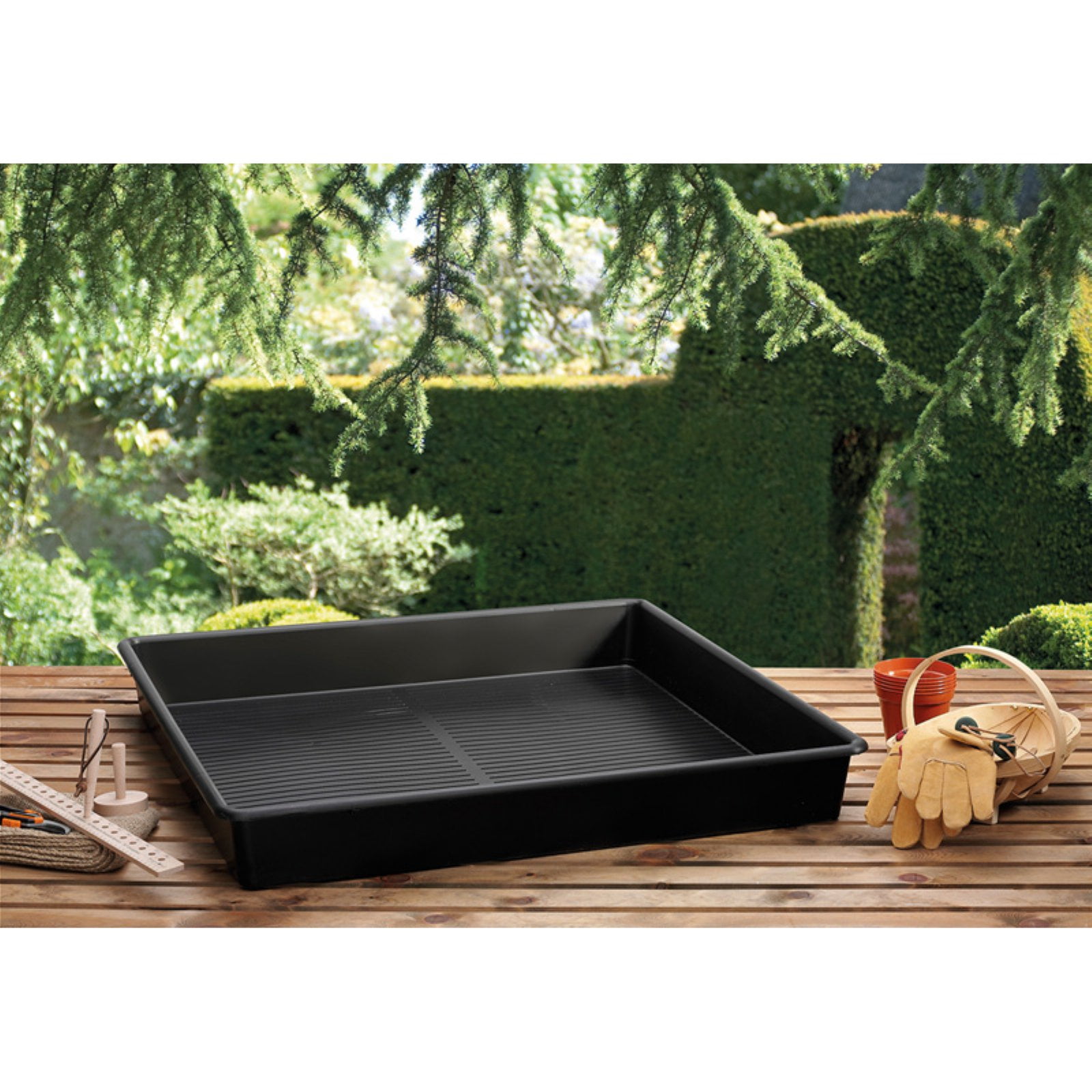 GARLAND SQUARE GARDEN TRAY by Garland