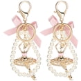 thumbnail image 3 of Fosa Keychain Pendant, Possess Sturdy Structure Durable Scratch‑Resistant Cartoon Pendant, 2Pcs Family Friends For School Office, 3 of 8