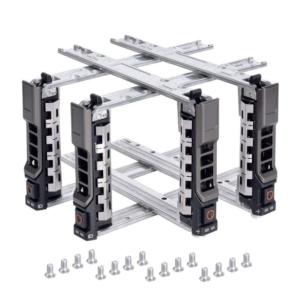 Bandeja de disco duro Caddy SAS SATA x4 de 2,5 pulgadas para Dell PowerEdge