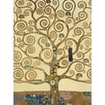 thumbnail image 2 of Klimt, Gustav 19x24 White Modern Wood Framed Museum Art Print Titled - The Tree of Life, 2 of 4
