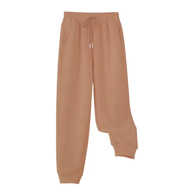 Timegard Womens Sweatpants Elastic High Waist Cinch Bottom Pants Drawstring Sports Athletic Trousers with Pockets