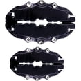 thumbnail image 1 of HUGFEGWE Red Brake Caliper Covers | Car Disc Brake Caliper Covers Front - Rear Brake Caliper Cover Guard Protector Cover for Front and Rear Wheel Hub Assessoires CJB91-32984, 1 of 8