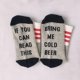 thumbnail image 4 of Si puedes leer estos calcetines divertidos y novedosos regalos para amantes de la cerveza y el café para hombres y mujeres, 4 of 5