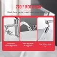 thumbnail image 4 of Deals Of The Day Clearance Prime 360° Rotating Faucet Circuit Breaker Water-saving Filter Stainless Steel Kitchen A, 4 of 5