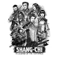thumbnail image 2 of Girl's Marvel Shang-Chi and the Legend of the Ten Rings Group Sketch  Graphic Tee White Medium, 2 of 4
