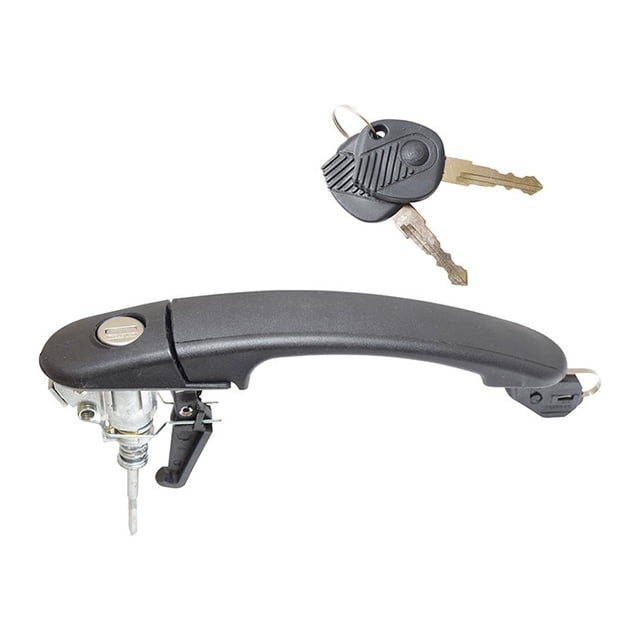 Manija Puerta Exterior Pointer 2000 A 2010 Volkswagen Del Izq/Der Negra C/Cilindro C/Llaves Genérico .