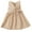 Khaki, variant on uublik Flower Girl Dresses Size 1T-6 Sleeveless Loose Flowy Tiered Casual Holiday Dresses White