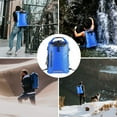 Wholefire 30L Dry Bag Waterproof Floating Backpack Heavy Duty Roll Top