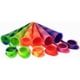 thumbnail image 3 of Popsicle Creations, moldes para hacer paletas de hielo de silicona vibrantes, moldes para paletas sin BPA para hacer paletas caseras, moldes de silicona reutilizables con tapas para bocadillos, 3 of 5
