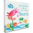 thumbnail image 2 of Trademark Fine Art "Crab" Canvas Art by Lisa Powell Braun, 2 of 3