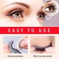 thumbnail image 3 of Hardpointing Reusable Self Adhesive Eyelashes, Hard Pointing Eyelashes, Hardpointing Reusable Adhesive Eyelashes, Self Adhesive Magnetic Lashes Natural Look No Glue (05#), 3 of 6