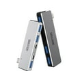 thumbnail image 6 of 5 IN 1 Expander TF Adapter Card Reader Type-C Combo USB 3.0 Hub Docking Station SILVER, 6 of 7