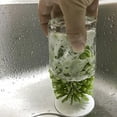 thumbnail image 4 of Hengkaising Cepillo de vidrio con ventosa vertical que se mantiene en el fregadero, cerdas, exfoliante, limpieza de botellas de cocina, lavado (verde), 4 of 5