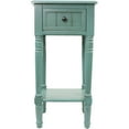 thumbnail image 5 of Decor Therapy Simplify 1 Drawer Accent Table, Turquoise, 14 x 14 x 28", 5 of 6