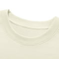 thumbnail image 4 of BXINGOHAI Men's Fashion Loose Fit Crewneck Solid T-Shirt Athletic Lightweight Short Sleeve Gym Workout Tops White,S, 4 of 6