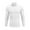 White, variant on Mens Mock Neck Long Sleeve Tees Slim Fit Knit Pullovers Soft Fleece Ribbed Thermal Base Layer Tops