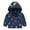 Navy, variant on WOYY Boys Lightweight Windbreaker Cartoon Print Hooded Outerwear Jacket, Sizes 12M-5T