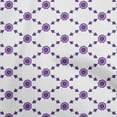 thumbnail image 1 of oneOone Cotton Poplin Twill Purple Fabric Block Quilting Supplies Print Sewing Fabric By The Yard 56 Inch Wide, 1 of 6