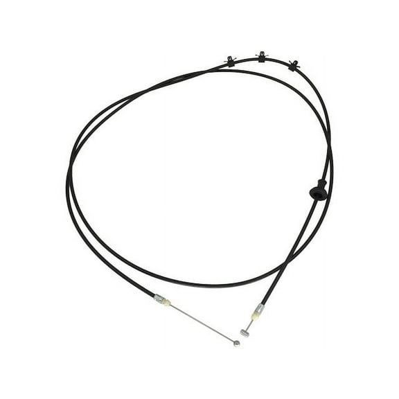 Hood Release Cable - 95 Inch - Compatible with 1998 - 2002 Honda Accord Coupe 2-Door 1999 2000 2001