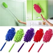 Extendable Telescopic Magic Microfibre Cleaning Duster Microfibre Dust Extending Car Furniture Cleaning