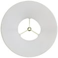 thumbnail image 4 of Imperial Shade White Small Bell Lamp Shade 6" Top x 12" Bottom x 9" Slant x 8.5" High (Spider) Replacement with Harp and Finial, 4 of 6