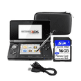 thumbnail image 1 of Nintendo 3DS Consola de Videojuegos + Estuche y Tarjeta SD 16 GB Cosmos Negro (Reacondicionada), 1 of 7