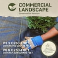 thumbnail image 3 of DeWitt Pro-5 Weed Barrier Fabric 5 oz, Heavy-Duty Woven Weed Control, 3x250 & 6x250 Feet, 3 of 7